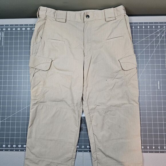 511 Tactical Pants 36x34 Tan Stryker Cargo Ripstop Police Leo Ems Duty Work